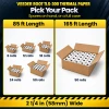 Veeder Root TLS-300 thermal paper pack sizes: 85 ft rolls in 6, 12, 18, 24 and 50 roll boxes, 165 ft rolls in 50 roll cases