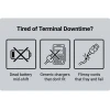 Terminal downtime problems solved by OEM Ingenico Move power supply
