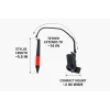 Ingenico Lane 5000 stylus pen and holder kit dimensions diagram