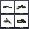 VeriFone M4xx Ice Cube Ethernet Cable Assembly multi angle views side back top and OEM label MSC445-010-00-A
