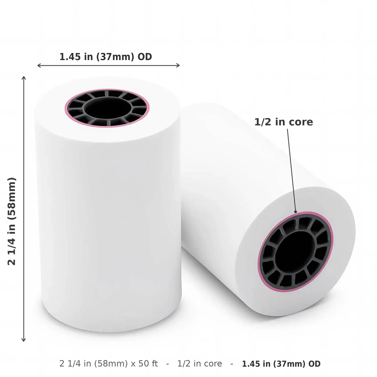 Clover Flex Thermal Paper 2 1/4 x 50 BPA-Free | All Models