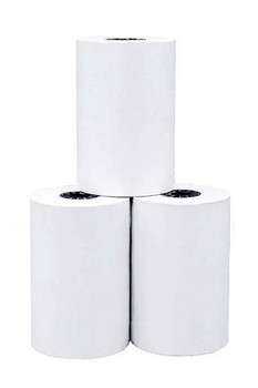 First Data FD100 3 1/8” x 120\' BPA Free Thermal Paper Rolls - Front