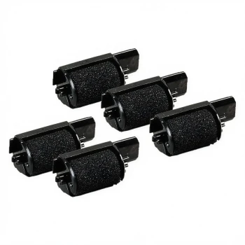 Royal cash register IR-40 CP-16 black compatible ink roller 5 pack
