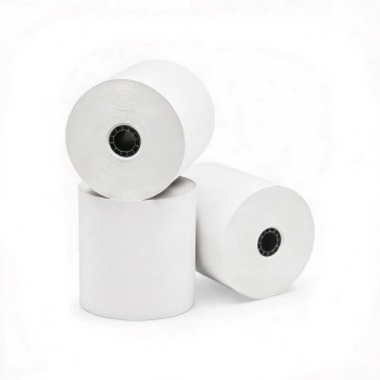 Square Kitchen Printer Bond Paper Rolls 3" x 165' - 3 Rolls