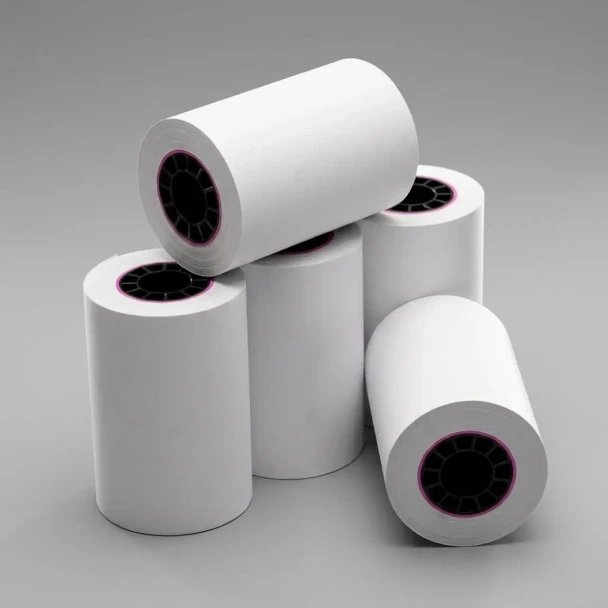 VeriFone VX520 thermal paper rolls 2 1/4 x 50 ft BPA free American made