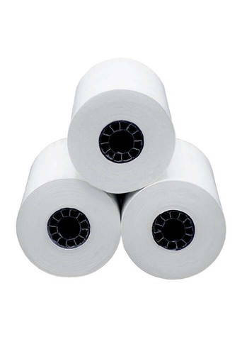 Star SM-L300 3 1/8” x 120' BPA Free Thermal Paper Rolls - side view
