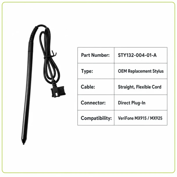 VeriFone MX915 MX925 stylus pen STY132 004 01 A specifications