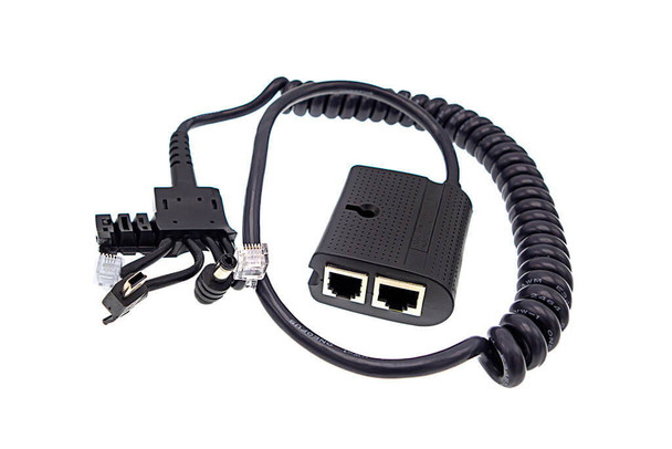 Ingenico Desk 3500 Desk 5000 Magic Box coiled cable 296165425AB OEM