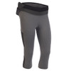 Heather Gray - Ultimate Direction Women's Hydro 3/4 Tight, front view
