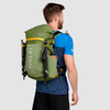 Man wearing Ultimate Direction Fastpack 40, rear view