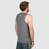 Ultimate Direction Men's Cirrus Singlet, Heather Gray, rear view