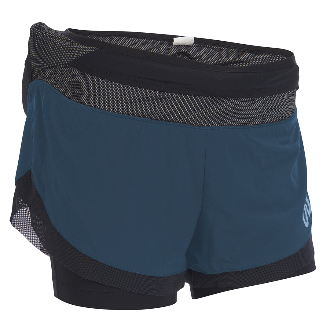 Ultimate Direction Women's Hydro Short - 2019 Waistbelt in Blue Spruce Size XS