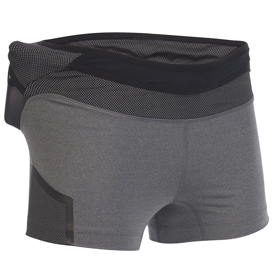 Ultimate Direction Women's Hydro Skin Short in Heather Gray Size Large