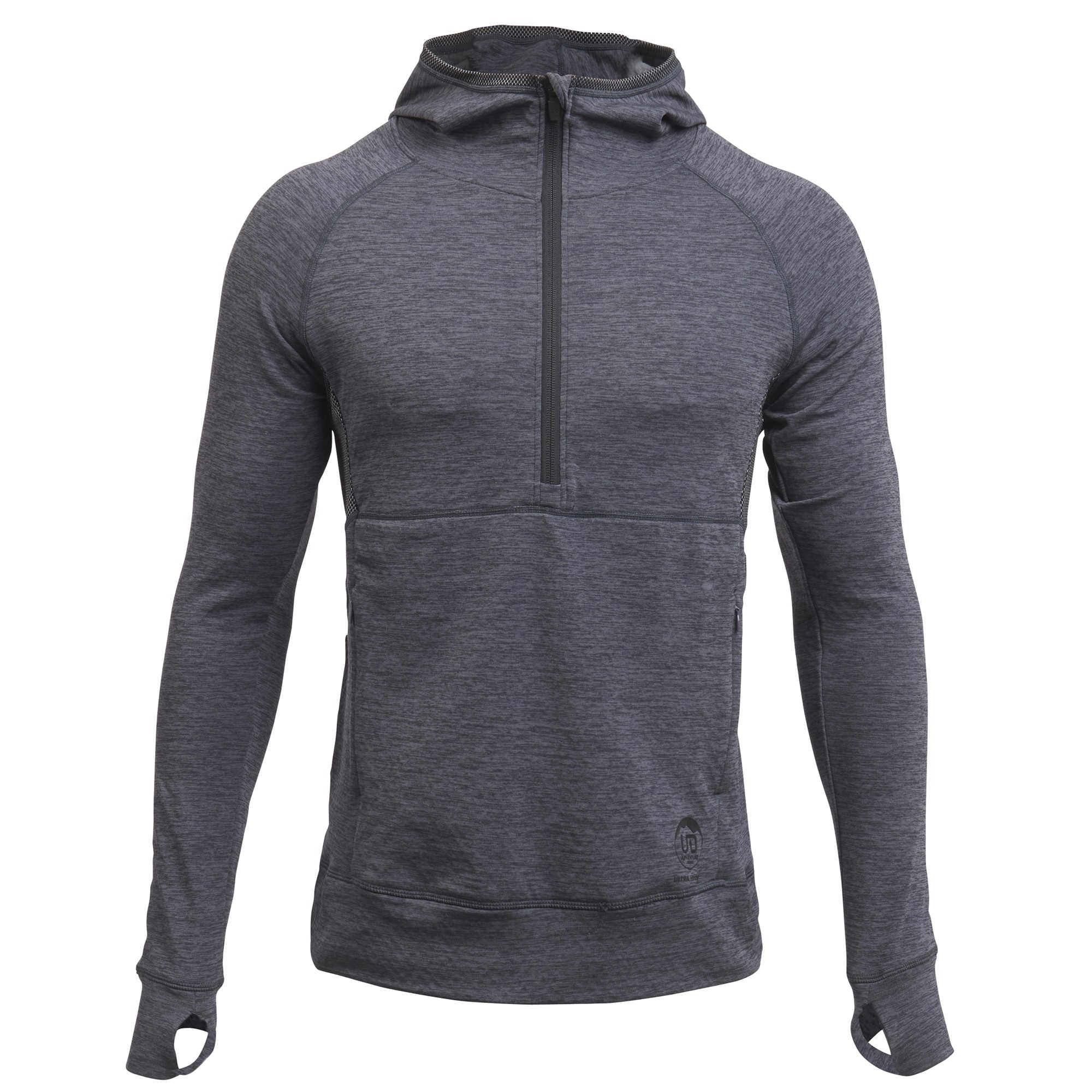 Ultimate Direction Men's Ultra Hoodie in Heather Grey Size Large