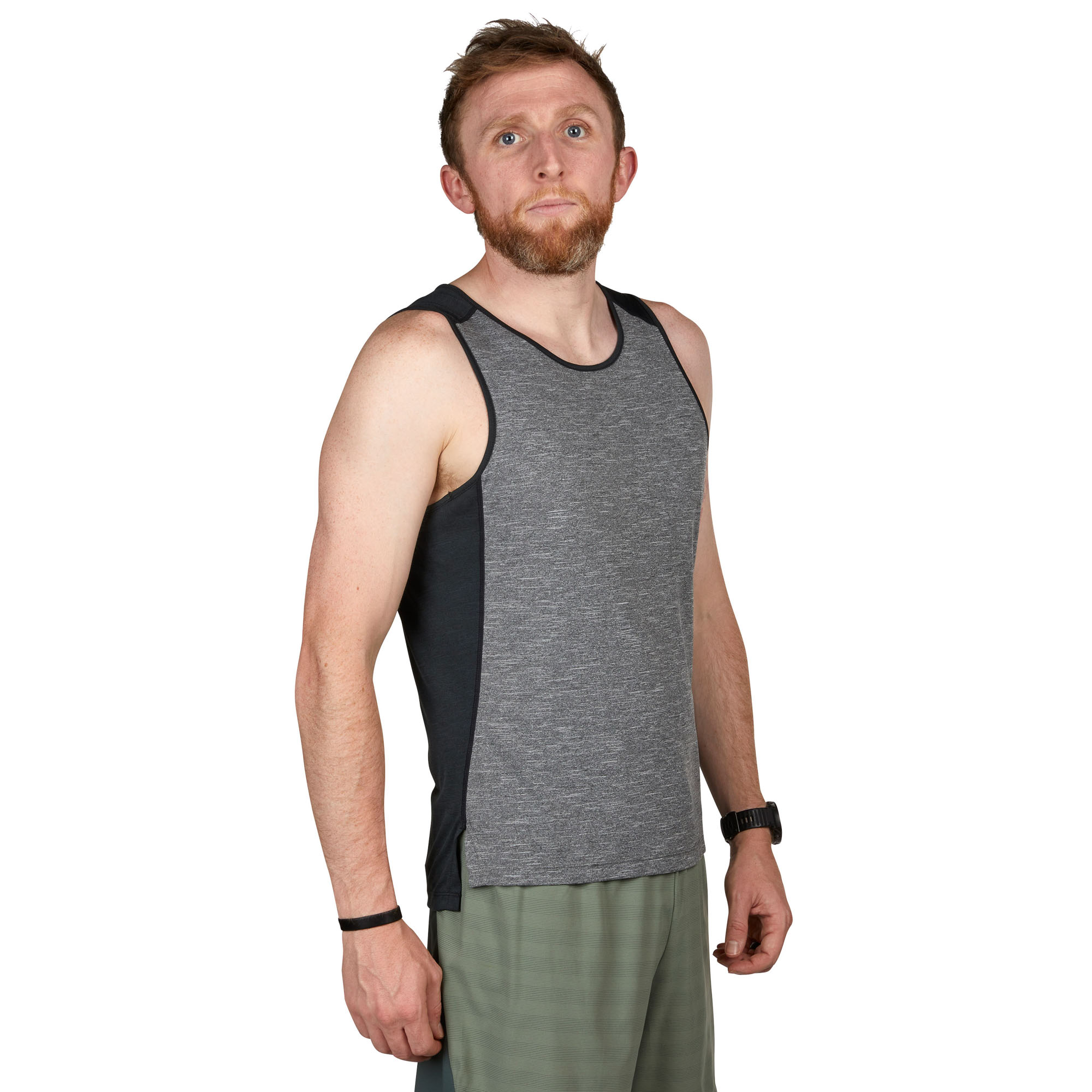 Ultimate Direction Men's Cirrus Singlet in Onyx Size Large