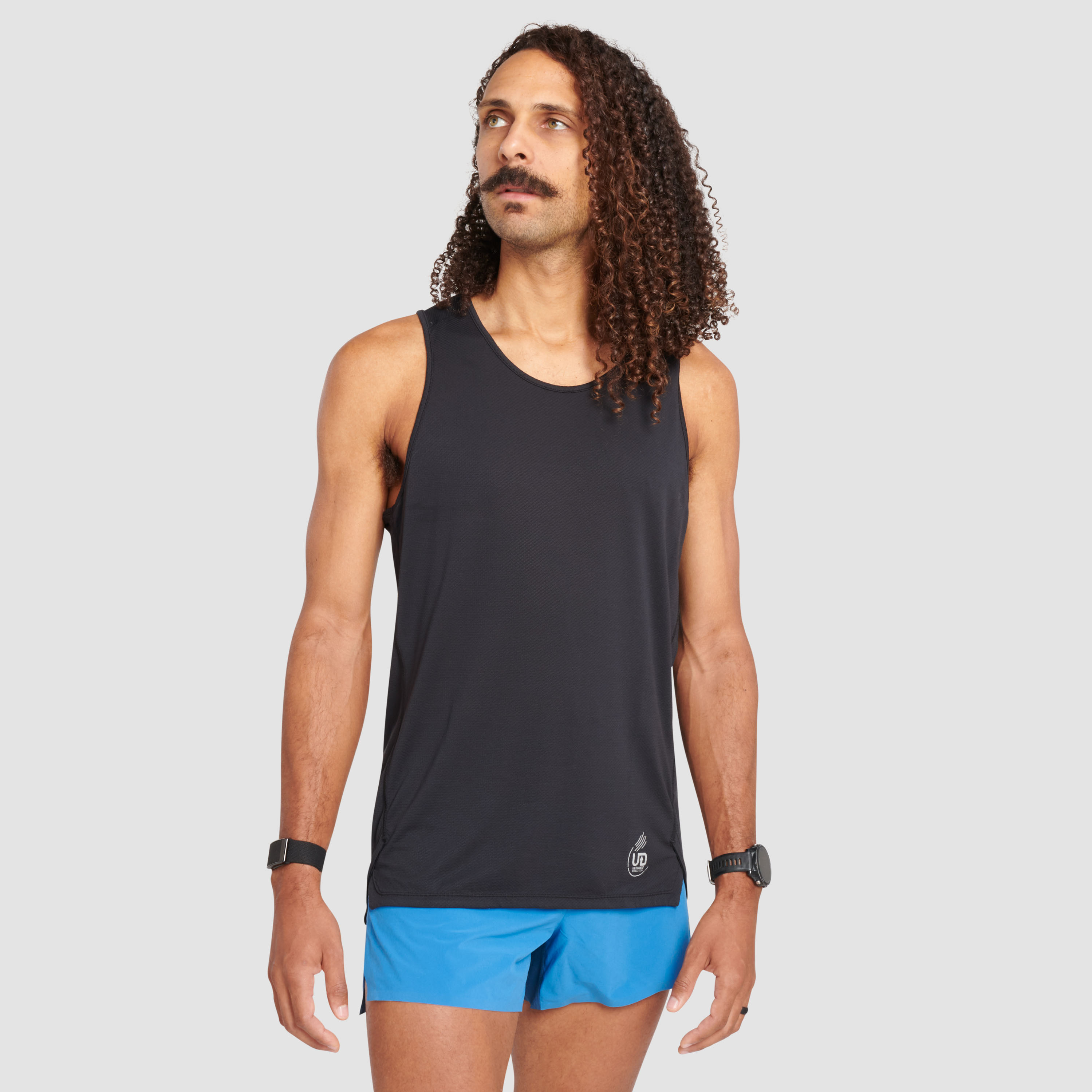 Ultimate Direction Men's Cumulus Tank Top in Onyx Size Large