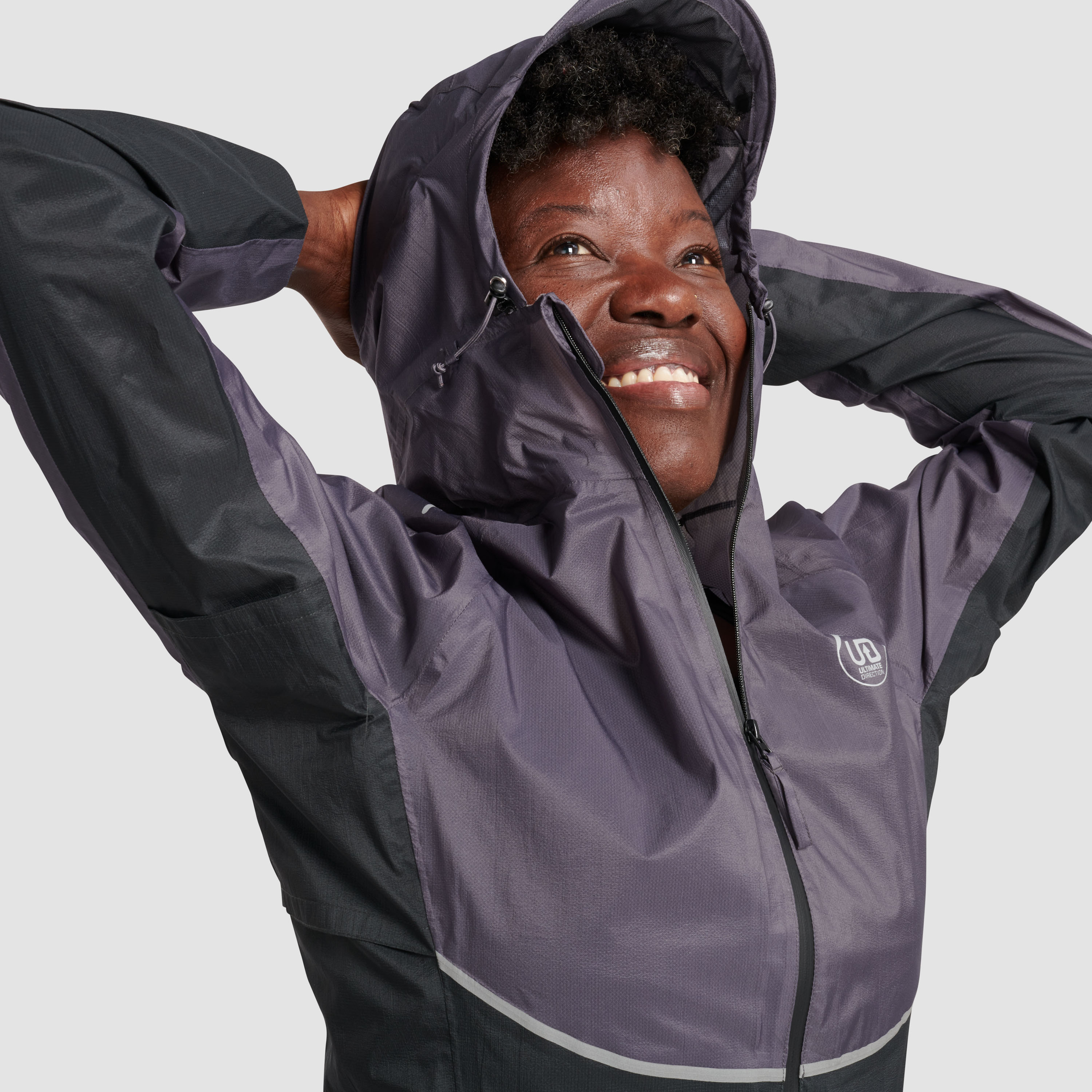 Ultimate Direction Women's Ultra Jacket in Onyx Size XL