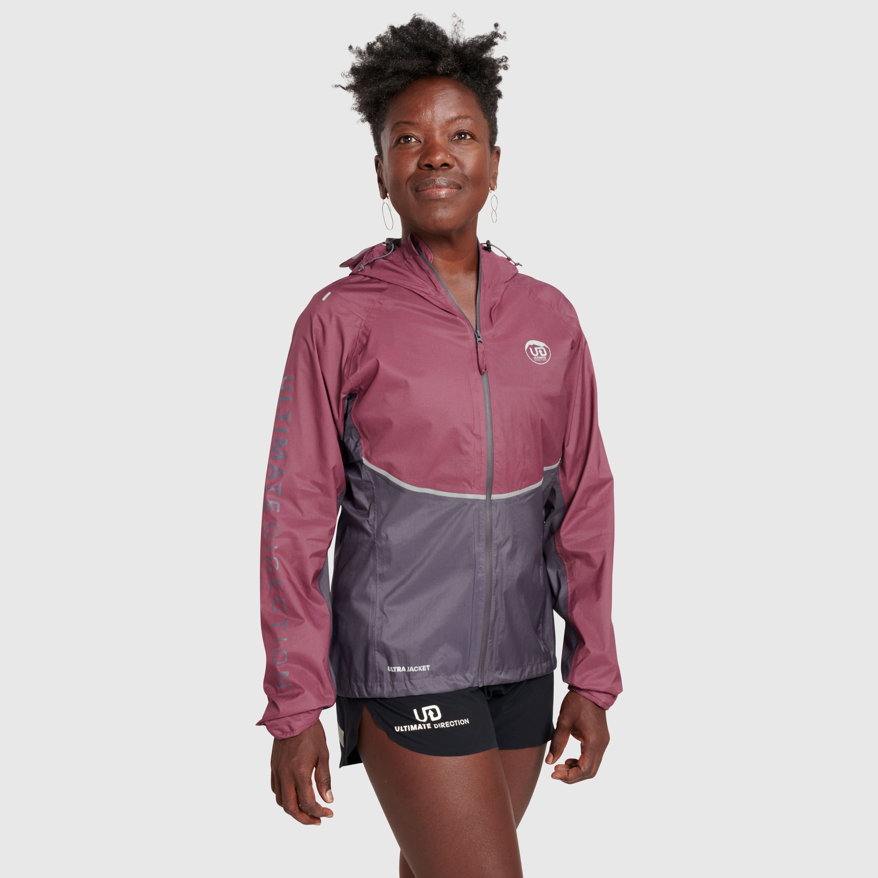 Ultimate Direction Women's Ultra Jacket (Prior Year) in Plum Size Medium