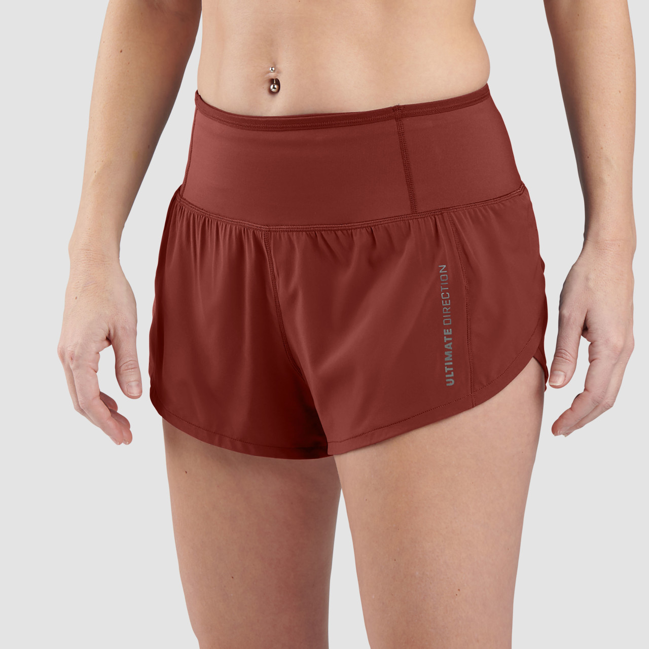 Ultimate Direction Women's Velum Short in Rust Size Medium