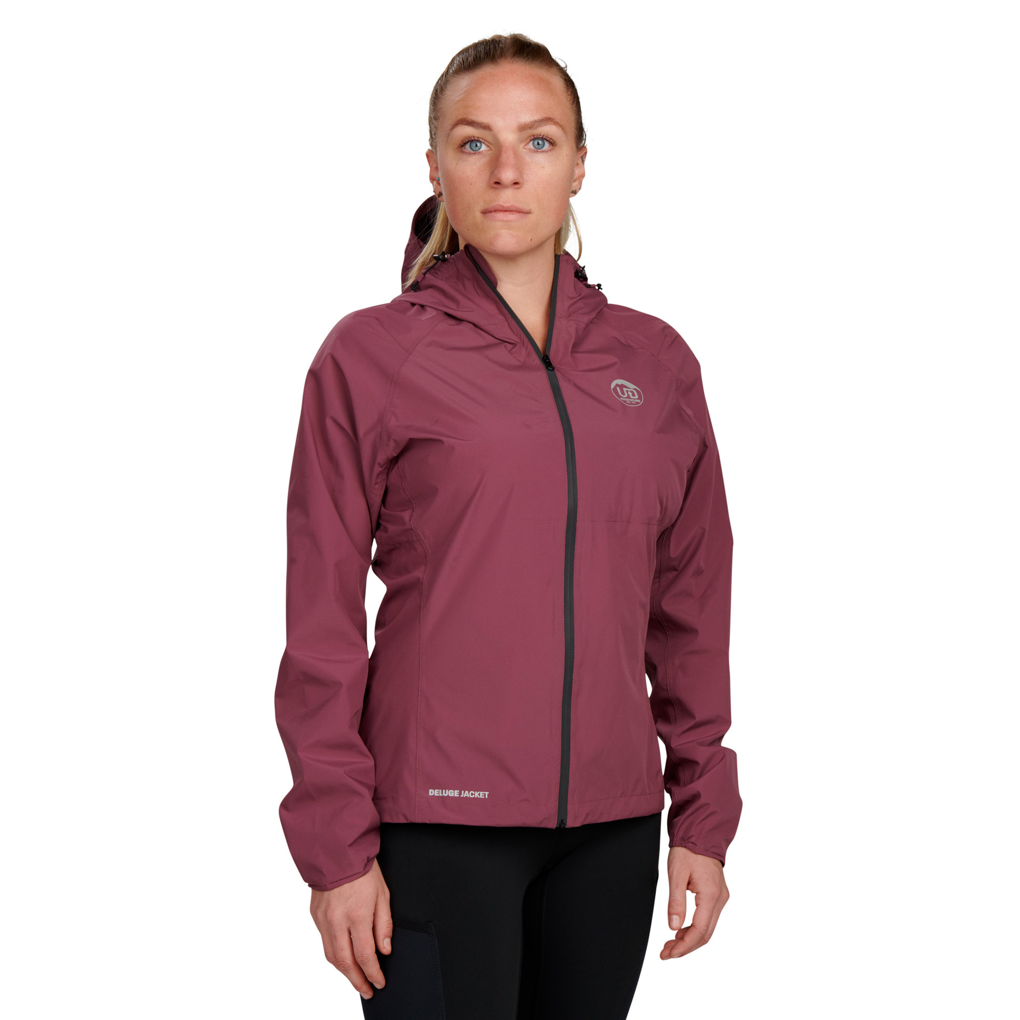 Ultimate Direction Women's Deluge Jacket - Prior Year (old) in Plum Size XL