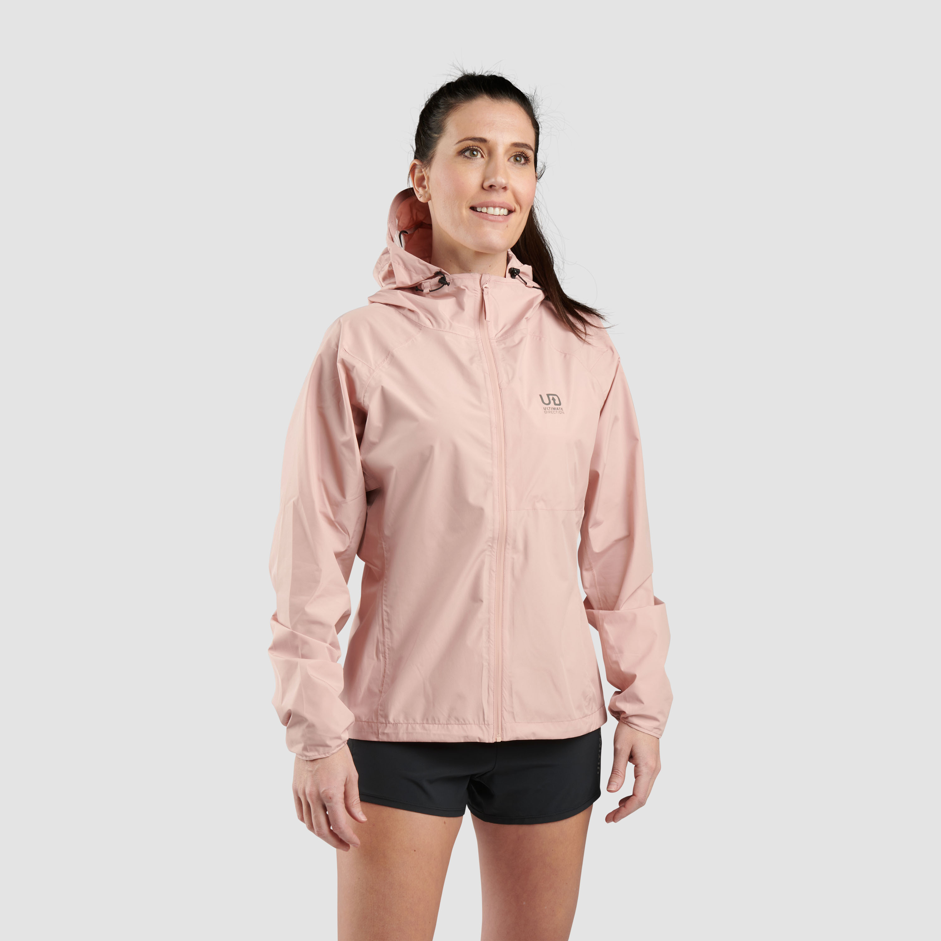 Ultimate Direction Women's Deluge Jacket in Clay Size Small
