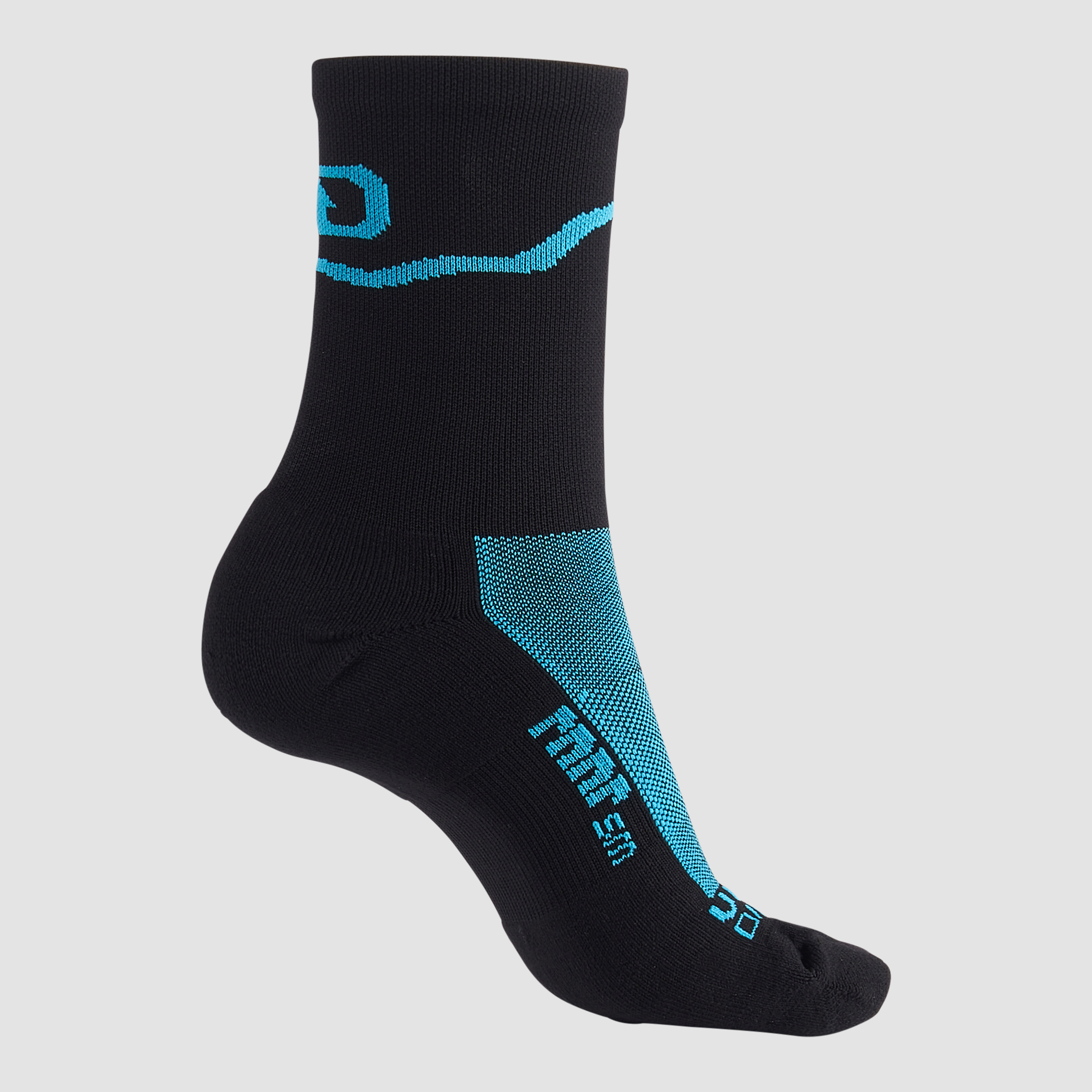 Ultimate Direction UD Micro Crew Sock in Onyx Size L/XL