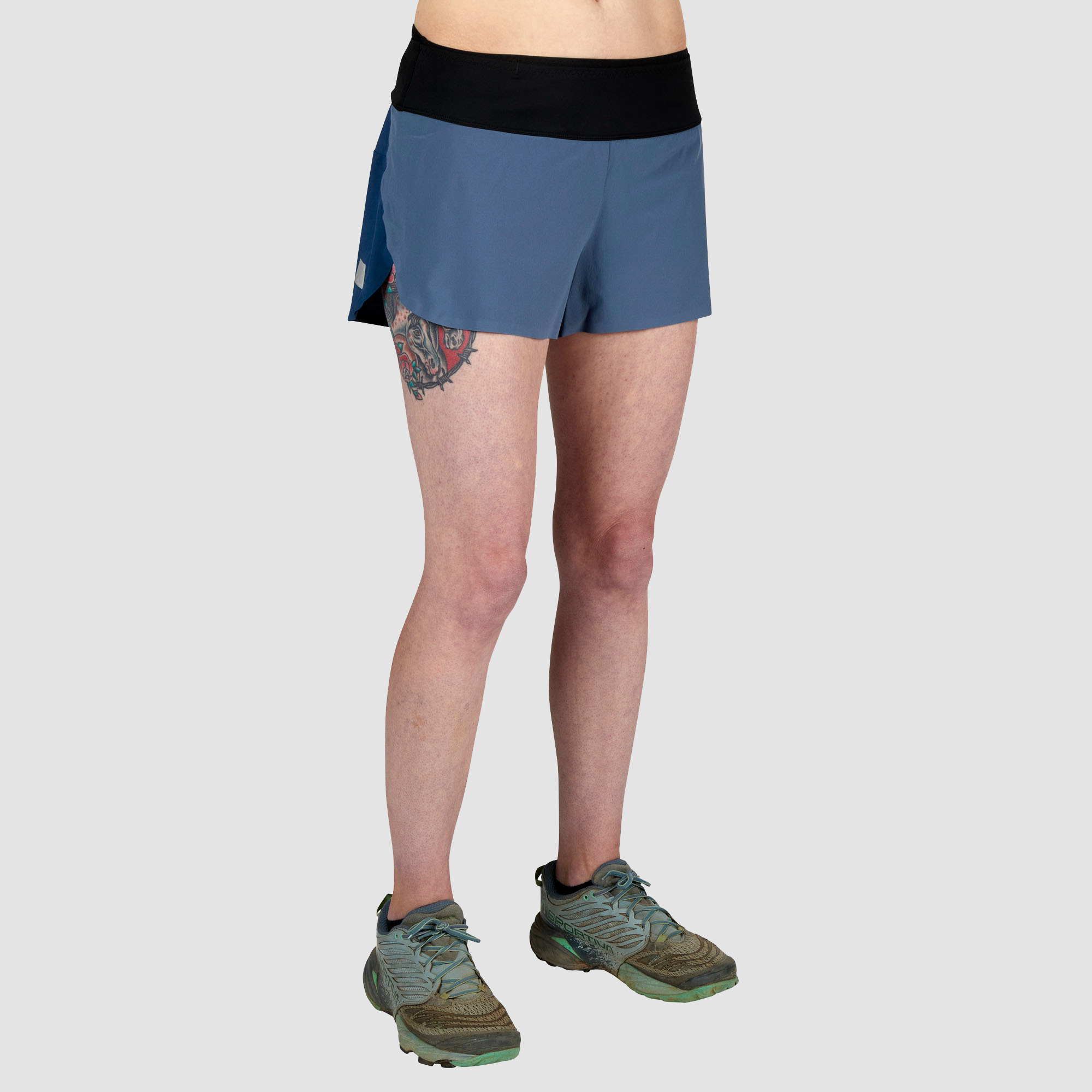 Ultimate Direction Women's Velum Short - Prior Year in Slate Blue Size XS