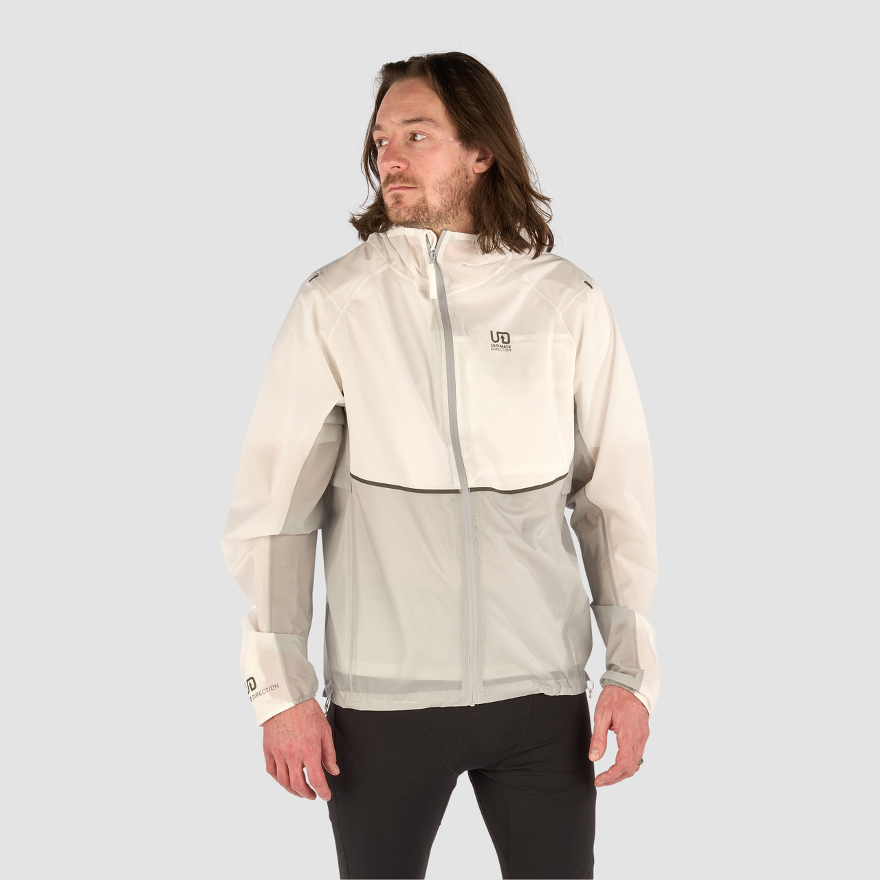 Ultimate Direction Men's Ultra Jacket in White Size Medium