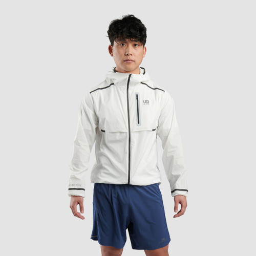 ★andar★ Weathershield mid wind jacket Four Season Supplex® Nylon Hooded Wind Breaker-Made in USA