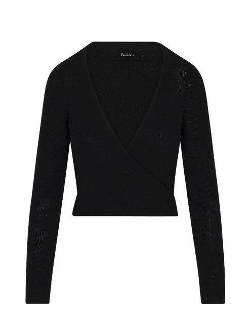 The Maisie Cardigan - Black, product front
