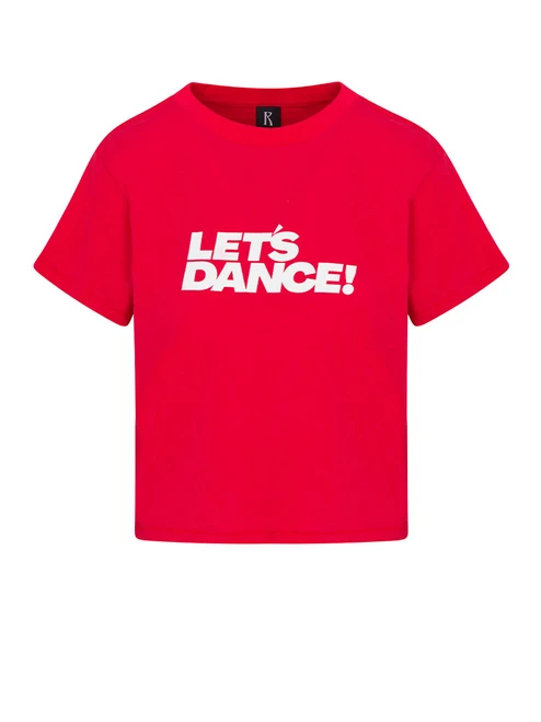 Let's Dance Tee - Red, product front