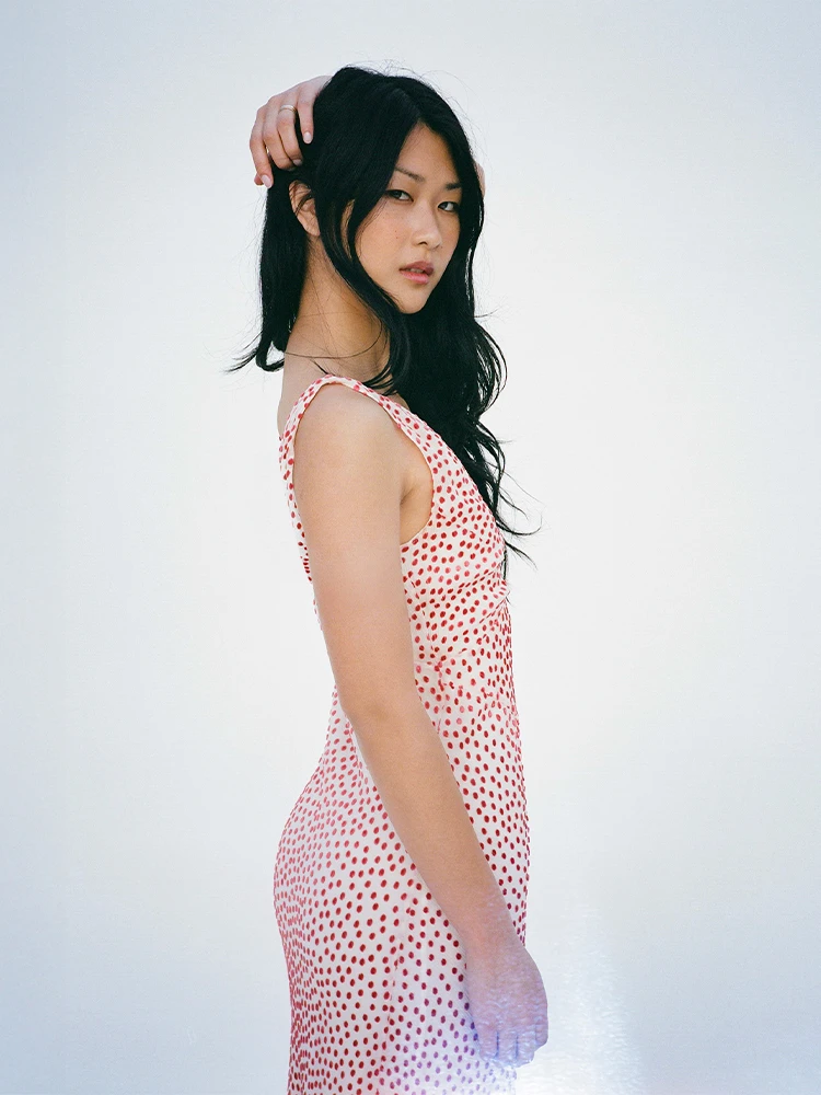 The Zoë - Jazz Devoré, model shot