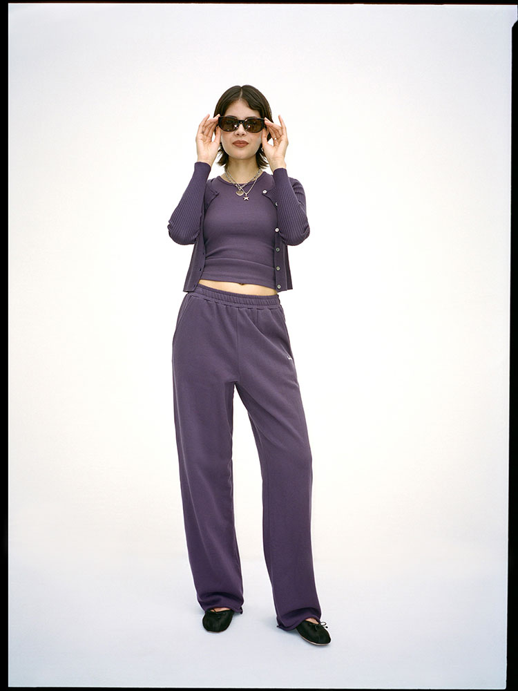 Classic Sweatpants - Deep Purple 