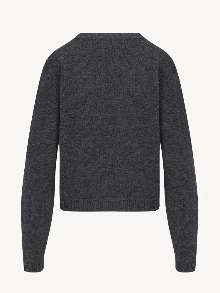 IN STORE EXCLUSIVE<br>The Ani Sweater - Charcoal, product back