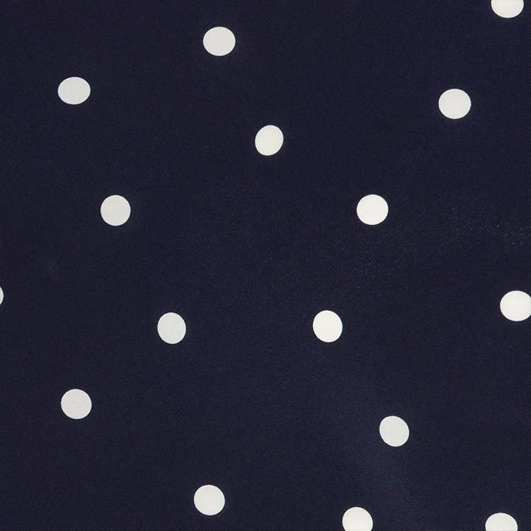 The Marion - Navy Spot, fabric