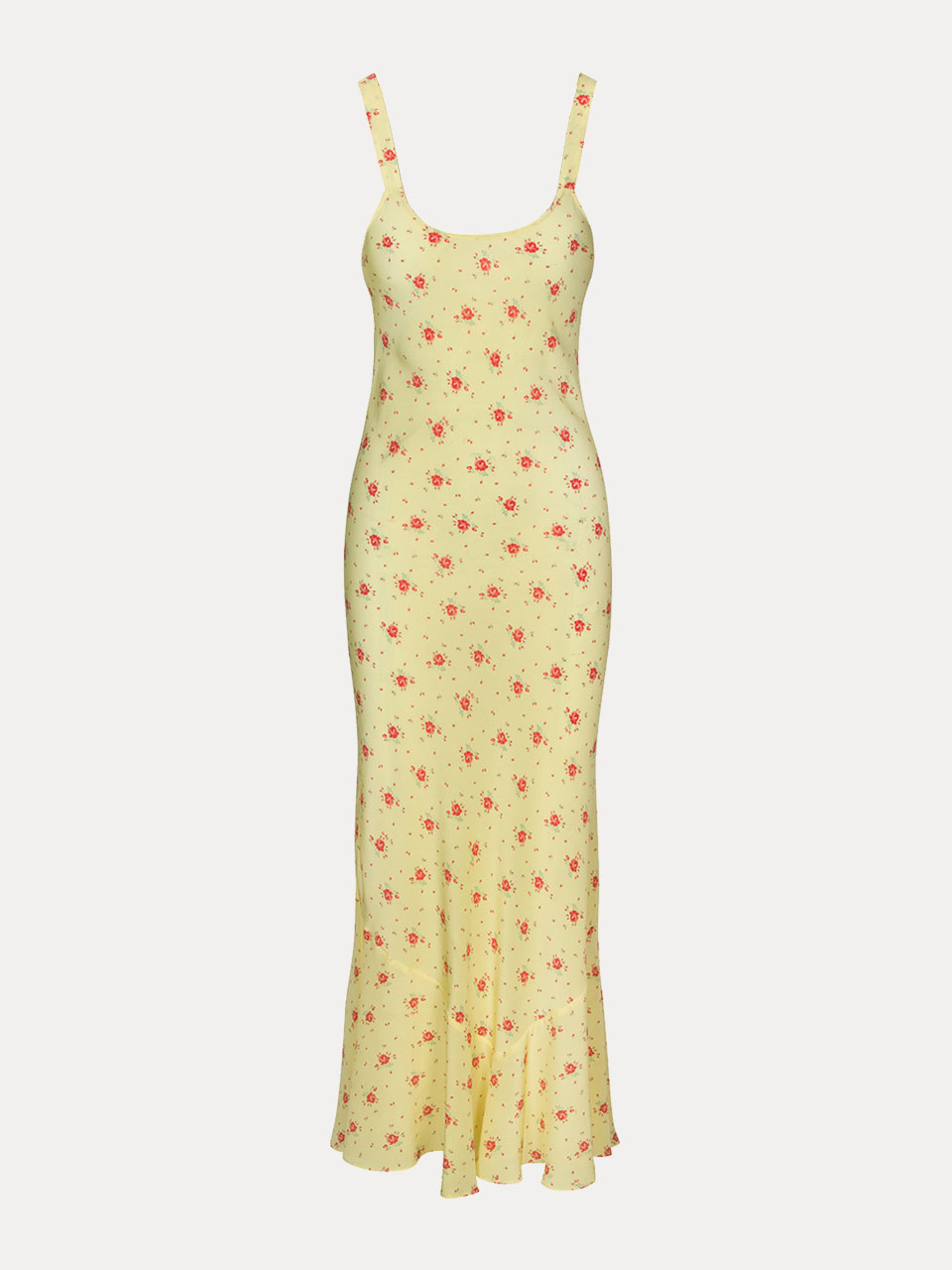 The Allegra Verona | Yellow Floral Slip Dress | Réalisation Par UK