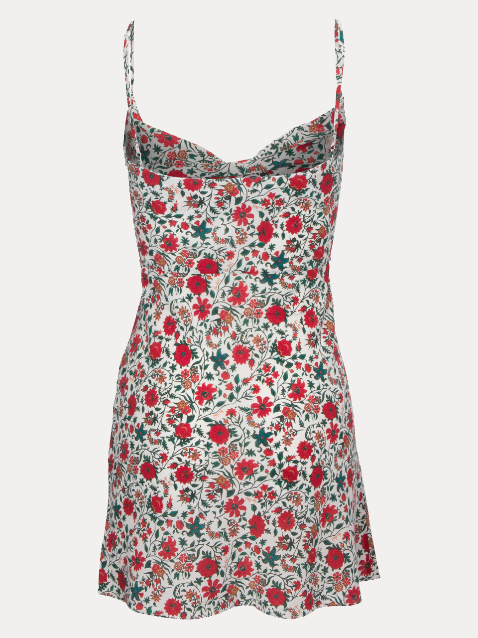 The Montague - White Batik Floral