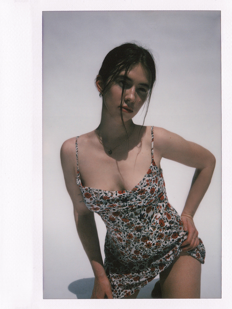 The Montague - White Batik Floral