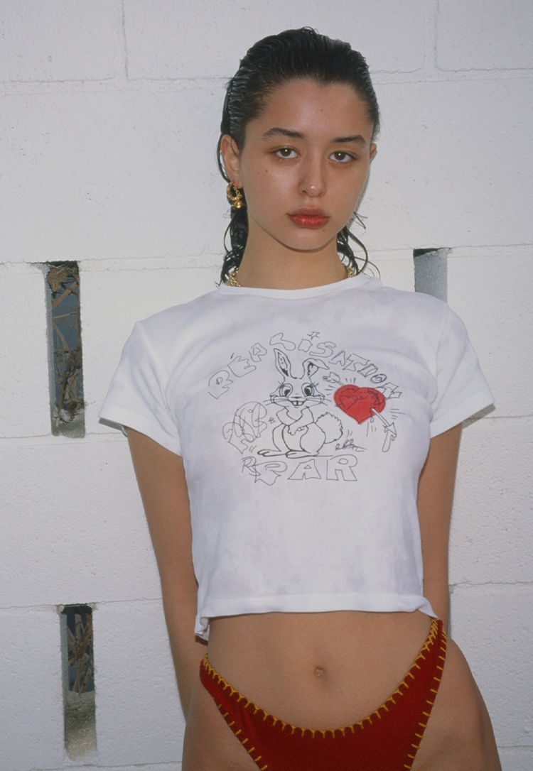 Bunny Tee - Red Heart Bunny Tee - Red Heart