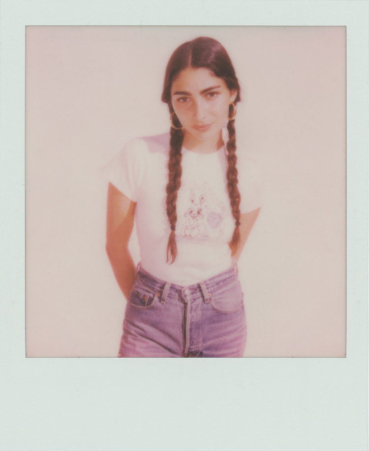 Bunny Tee - Blue Heart