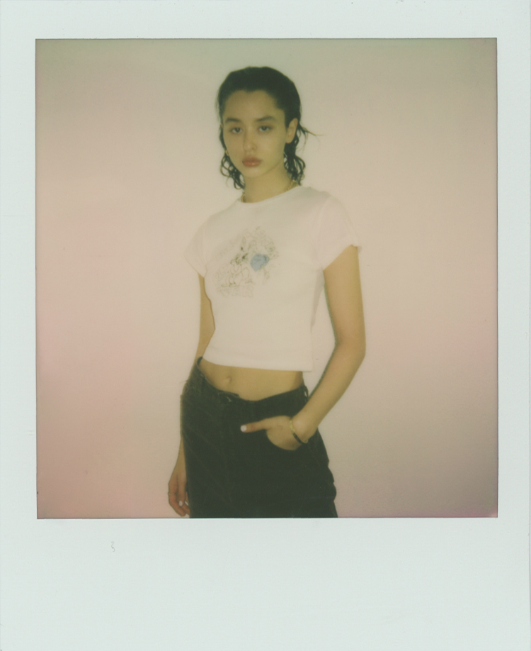 Bunny Tee - Blue Heart