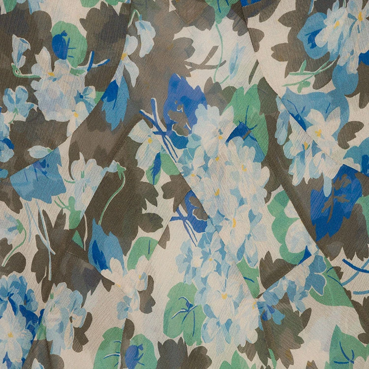 The Lila - Blue Hydrangea, fabric