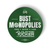 Bust Monopolies - Circle (3" x 3" Vinyl Sticker -- Pack of Two!)