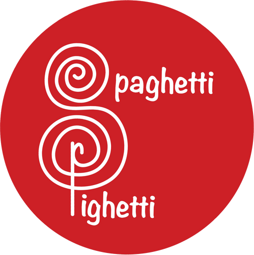 Spaghetti Righetti, hand-designed by Amanda Righetti