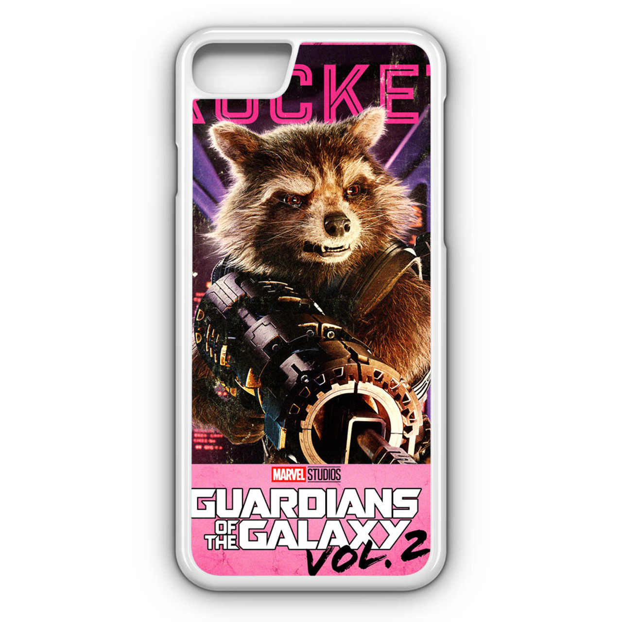 Guardians Of The Galaxy Vol 2 Rocket Racoon iPhone 7 Case