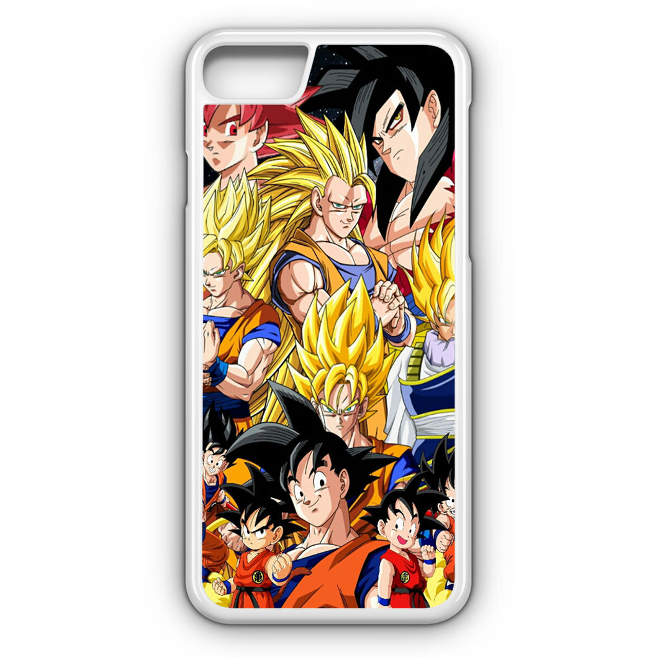 Goku Dragon Ball Samsung Galaxy Z Fold 5 Clear Case