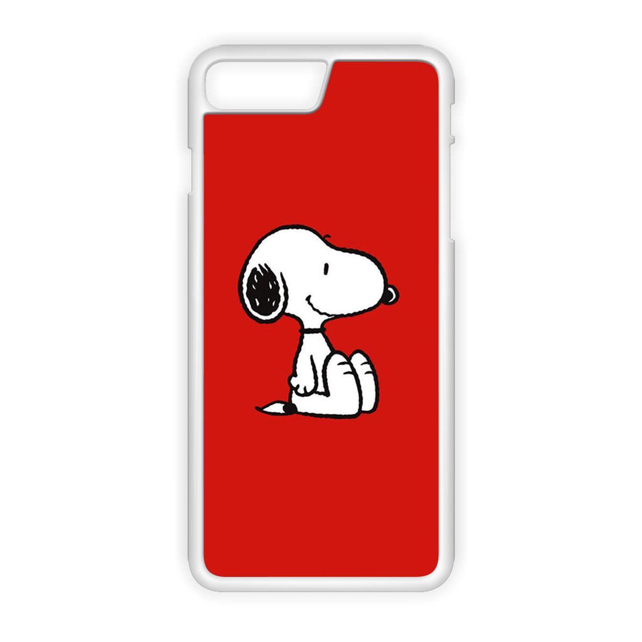 Snoopy Red iPhone 8 Plus Case - CASESHUNTER