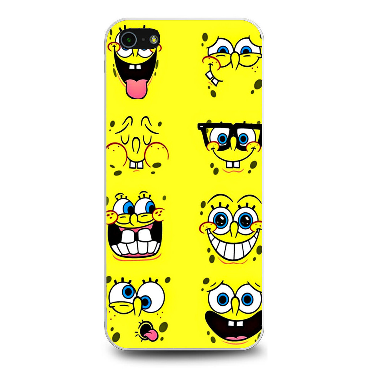 Spongebob Faces iPhone 5/5S/SE Case - CASESHUNTER