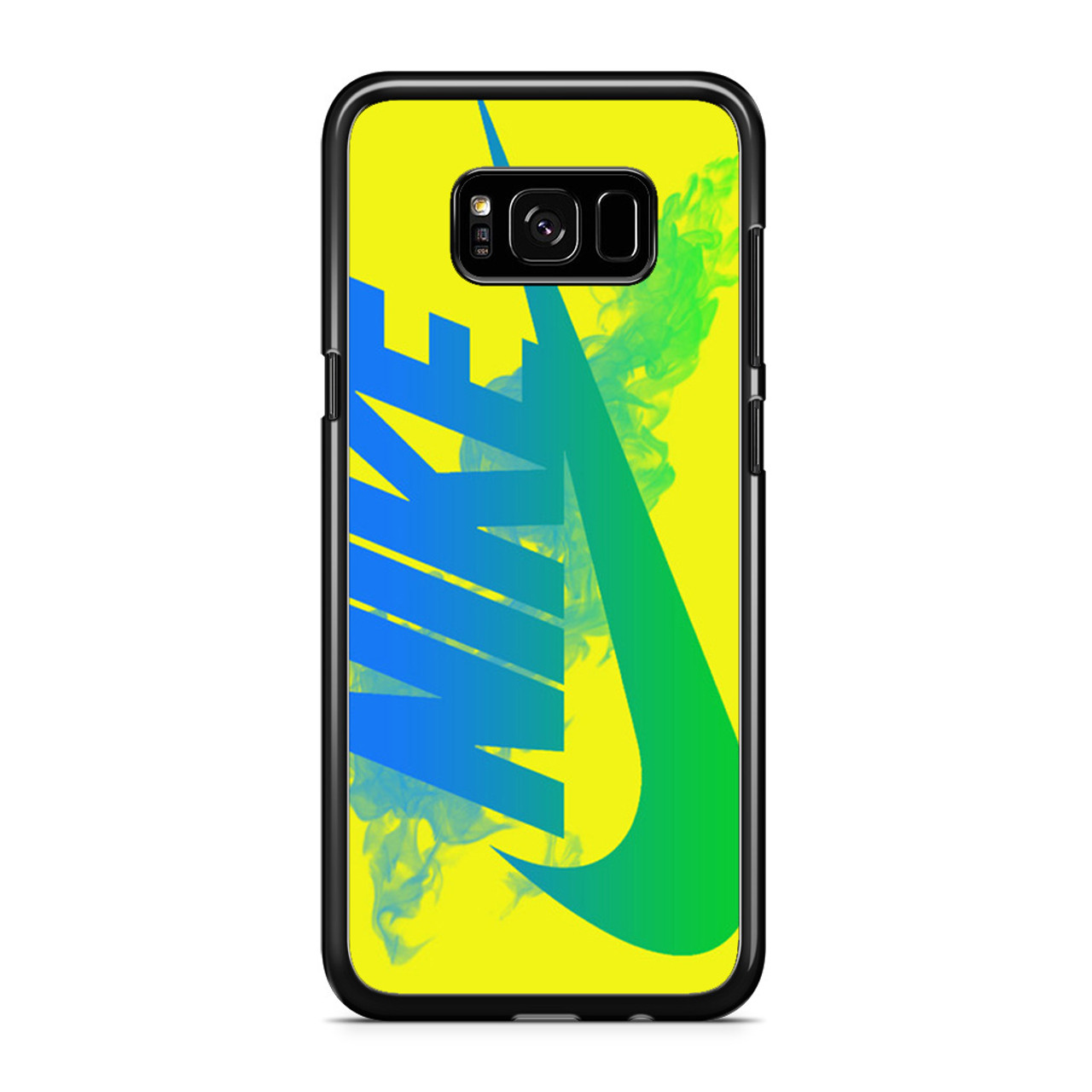 vasteland Larry Belmont weg Nike Logo in Yellow Samsung Galaxy S8 Plus Case - CASESHUNTER