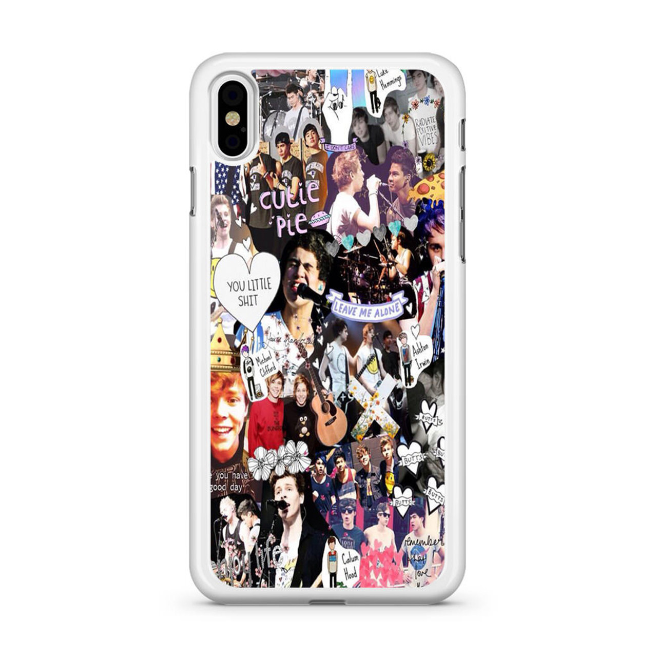 One Direction And 5sos Collage Iphone X Case Caseshunter